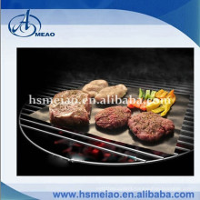 0.2mm thickness FDA teflon ptfe bbq grill mat